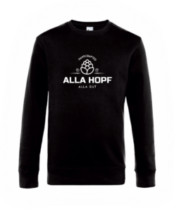 Sweatshirt "Alla Hopf" - schwarz